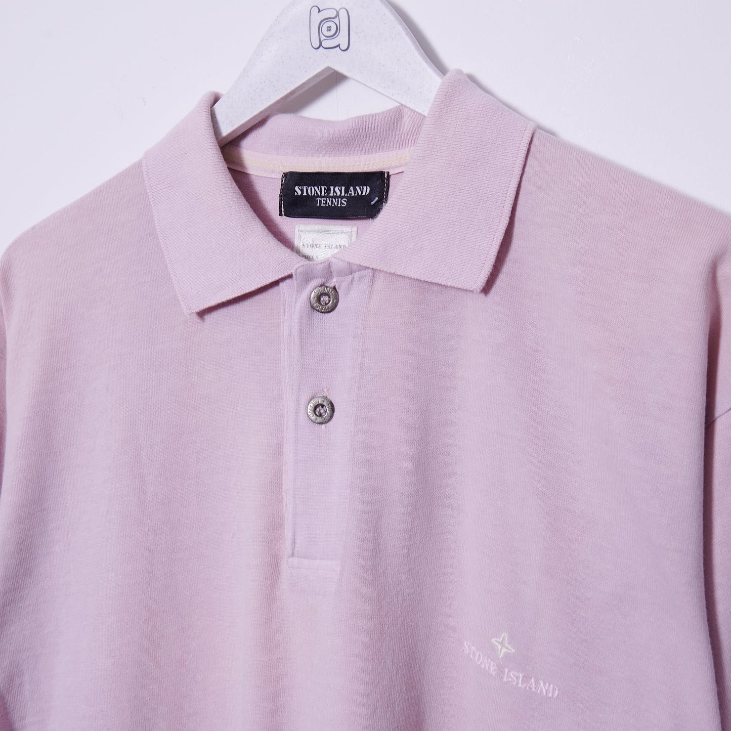 Vintage Stone Island Tennis 90s Polo Shirt XL