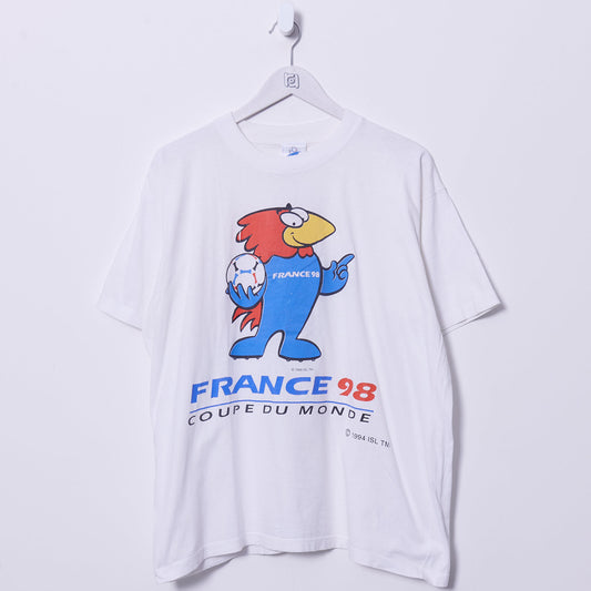 Vintage France 98 World Cup T-Shirt XXL
