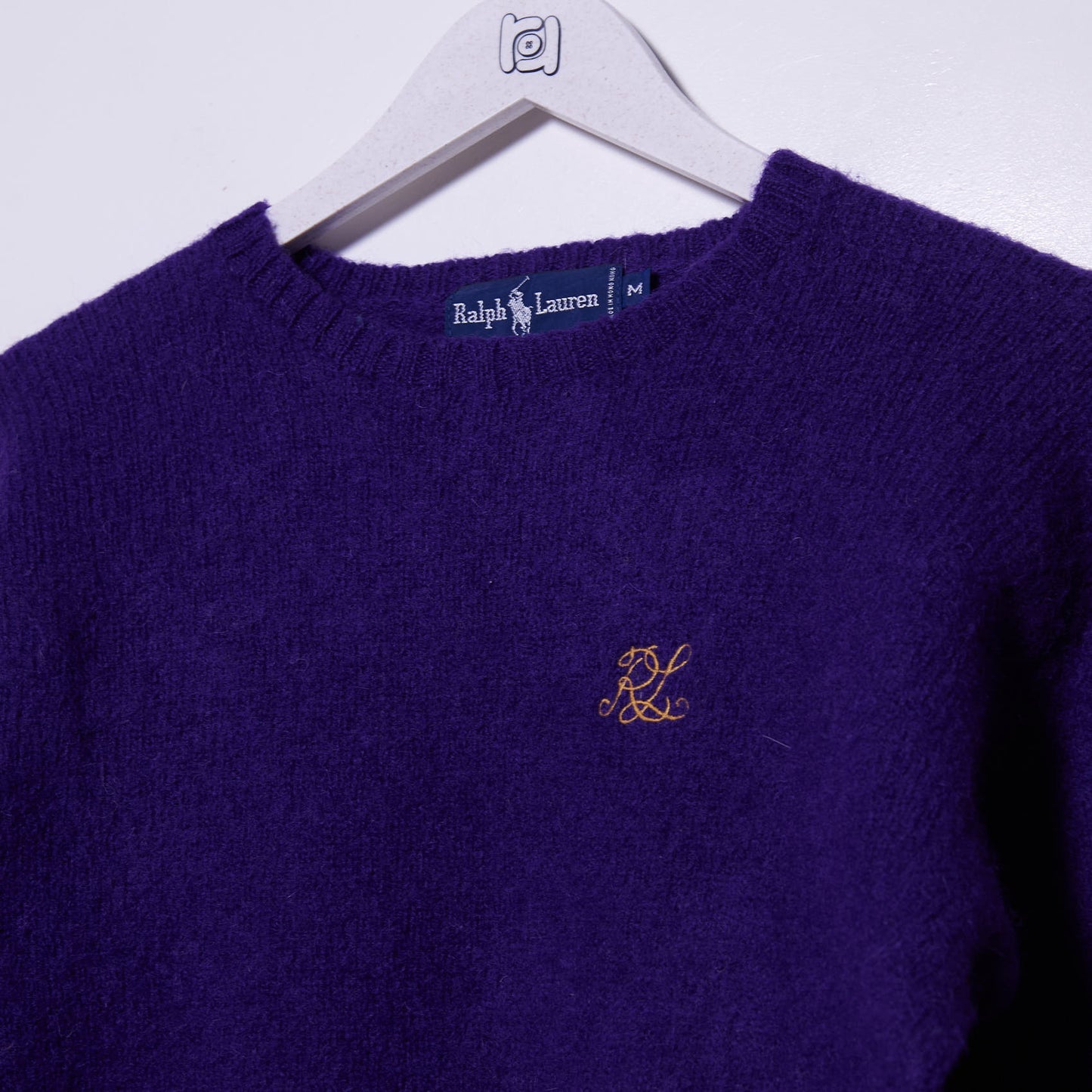 Vintage Ralph Lauren Wool Knit Jumper Small