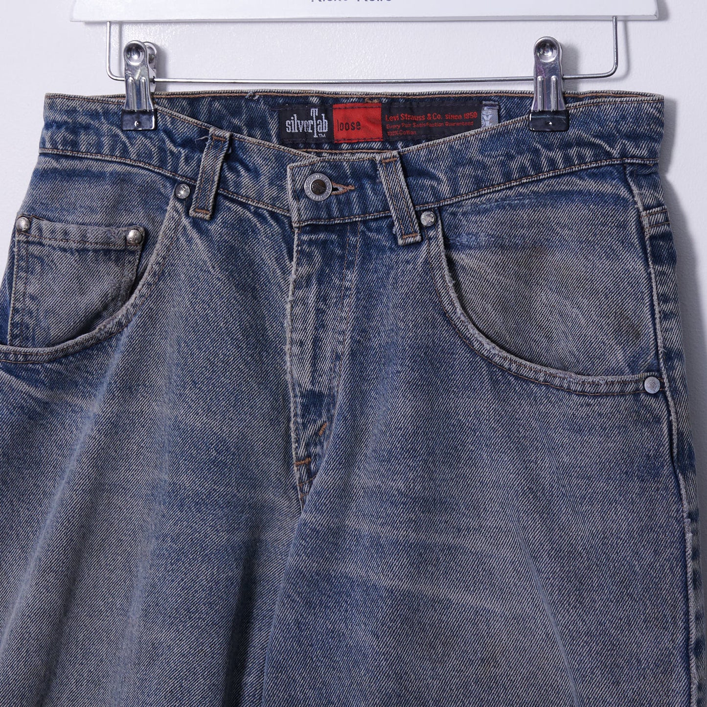 Vintage Levis Silvertab Baggy Denim Jorts 30W