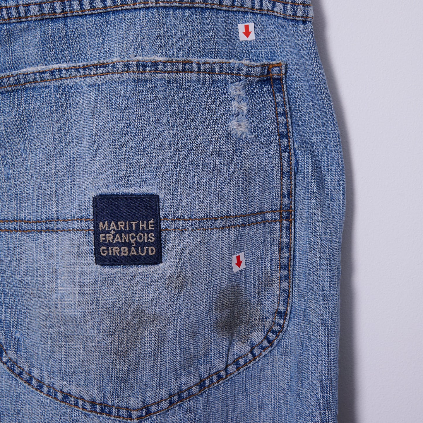 Vintage Marithe Francois Girbaud Denim Jorts 38W