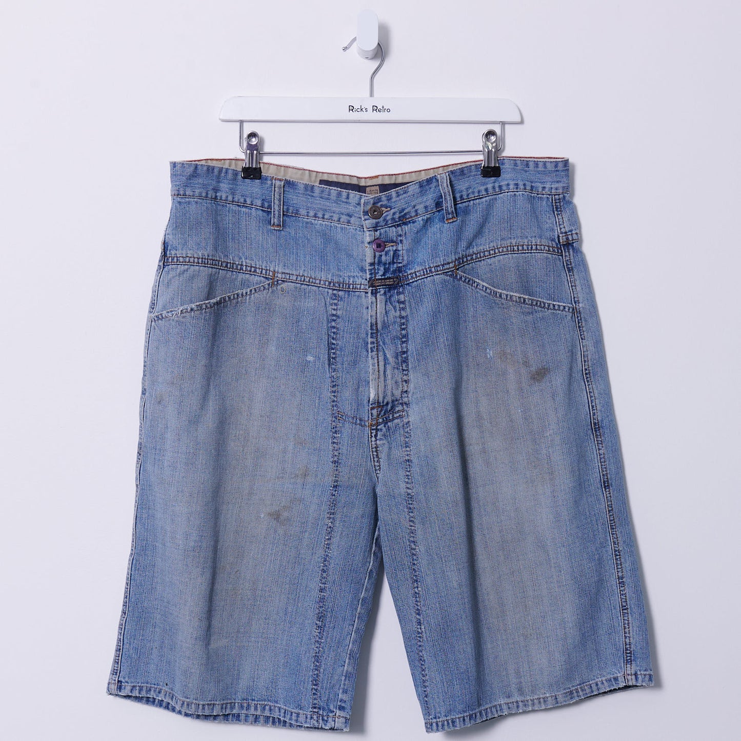 Vintage Marithe Francois Girbaud Denim Jorts 38W