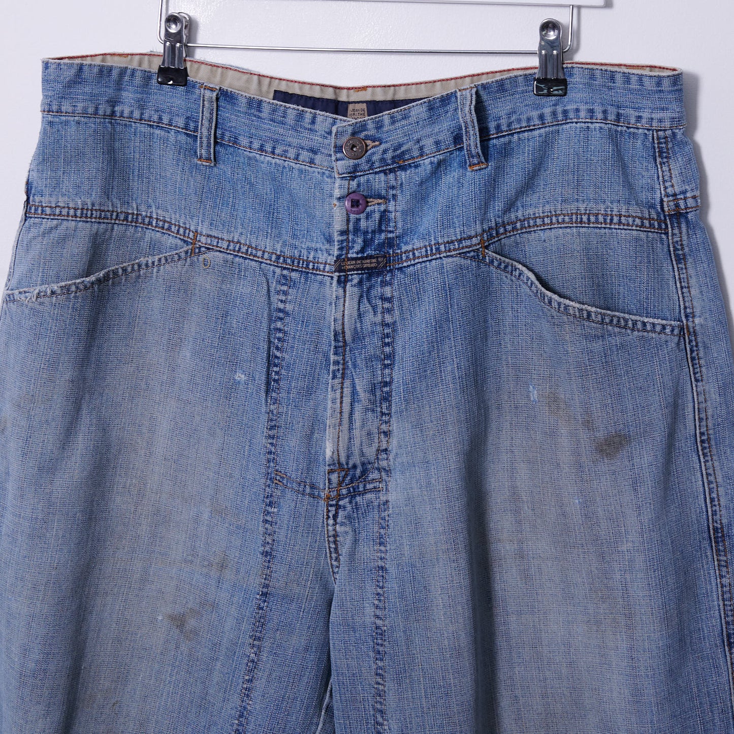 Vintage Marithe Francois Girbaud Denim Jorts 38W
