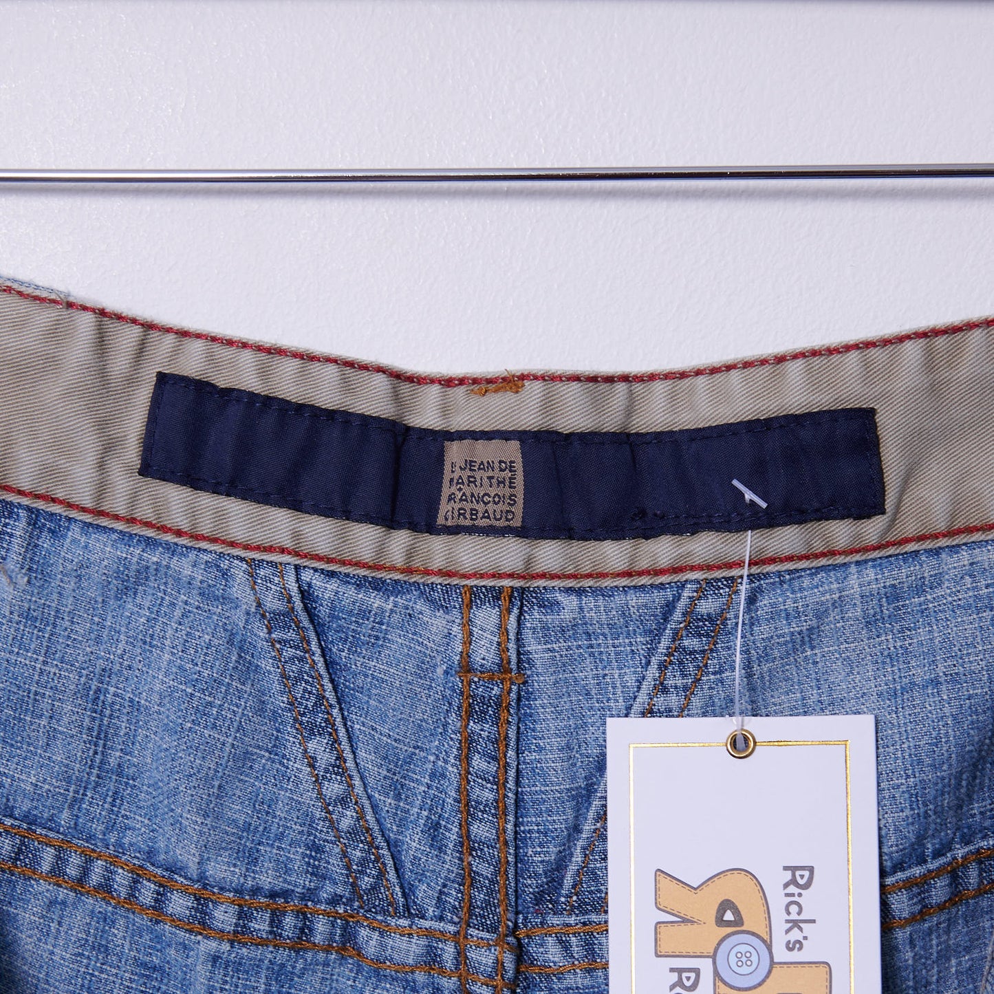 Vintage Marithe Francois Girbaud Denim Jorts 38W