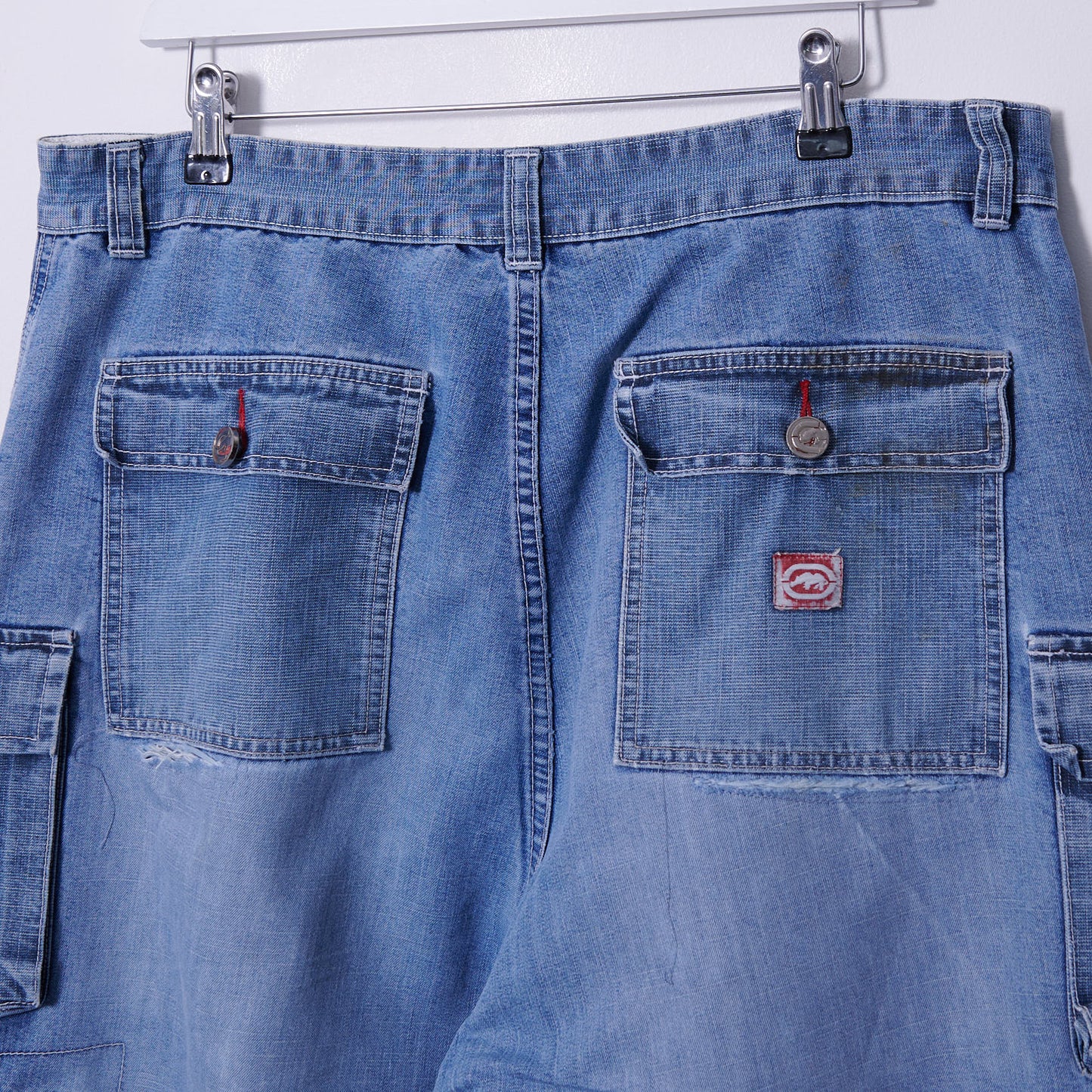 Vintage Ecko Unltd Denim Cargo Jorts 38W