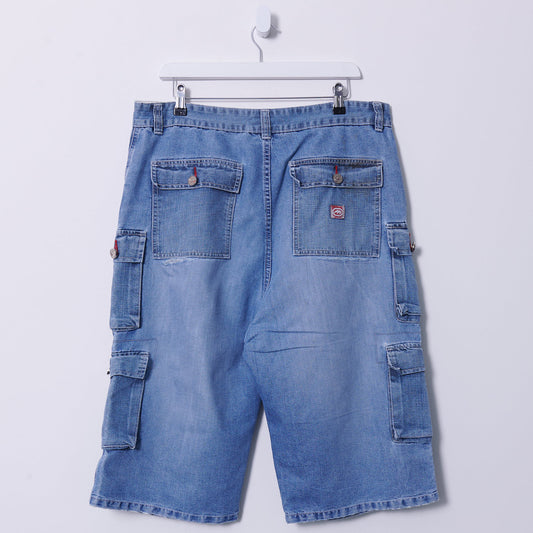 Vintage Ecko Unltd Denim Cargo Jorts 38W