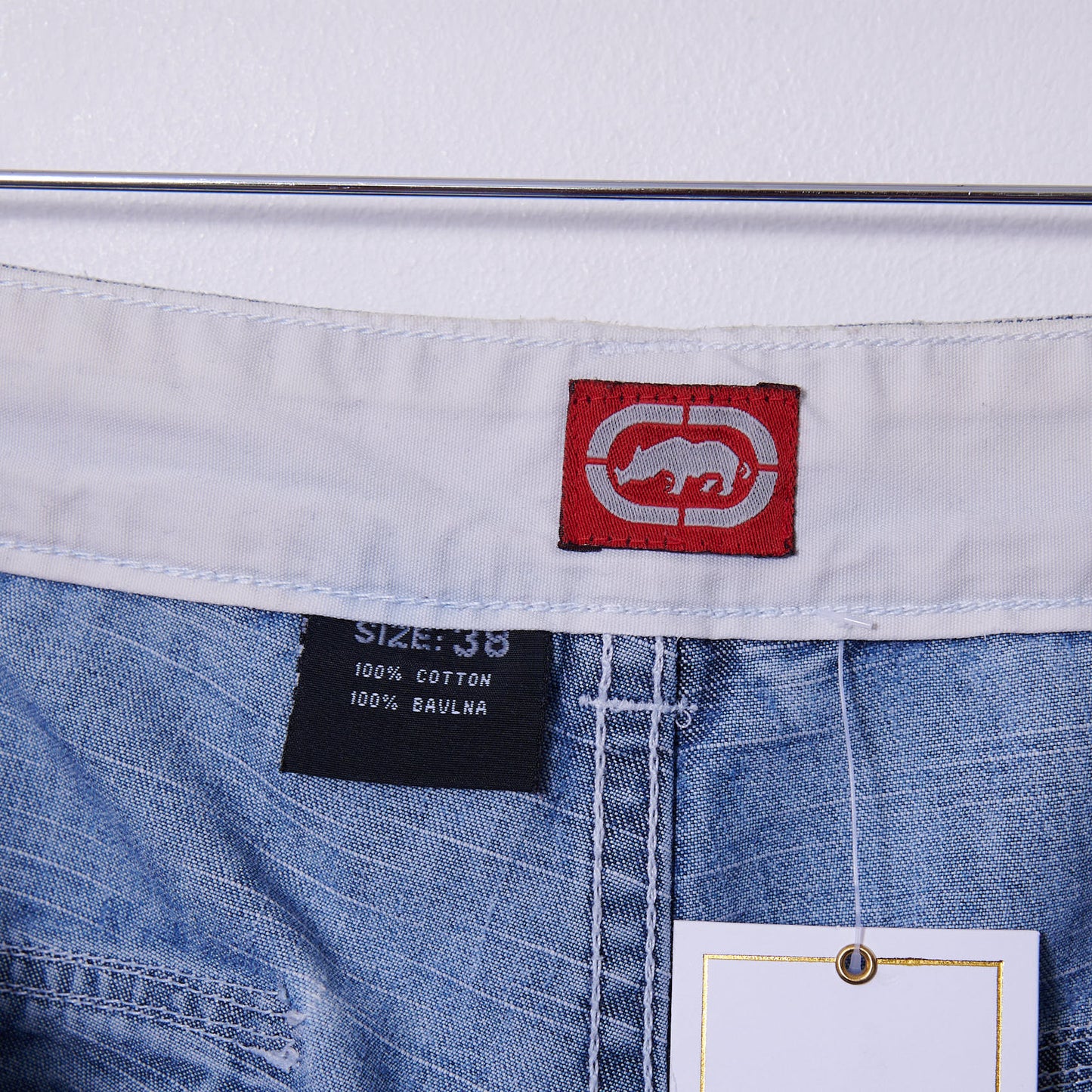 Vintage Ecko Unltd Denim Cargo Jorts 38W