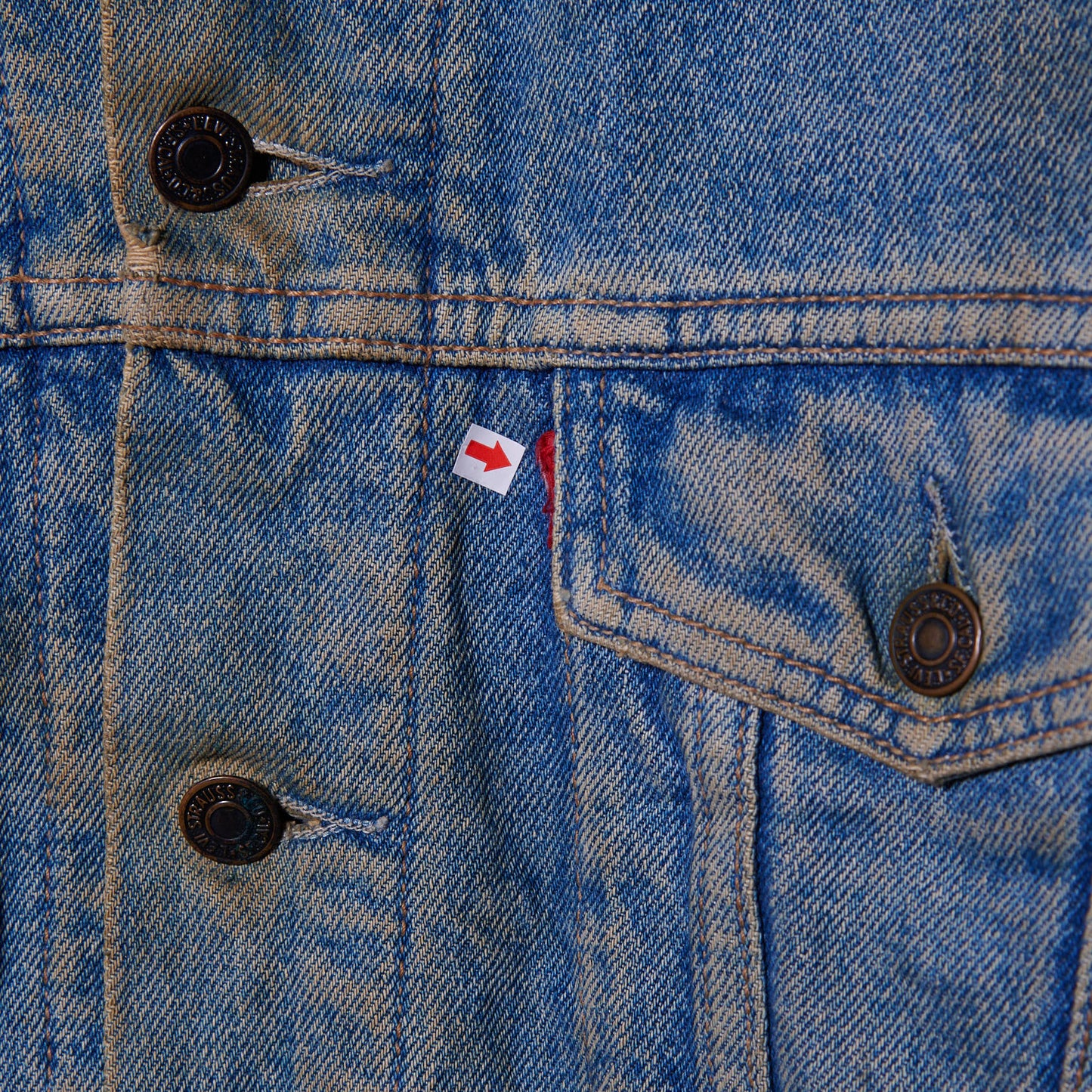 Vintage Calvin Klein Blue Jeans Jacket Large