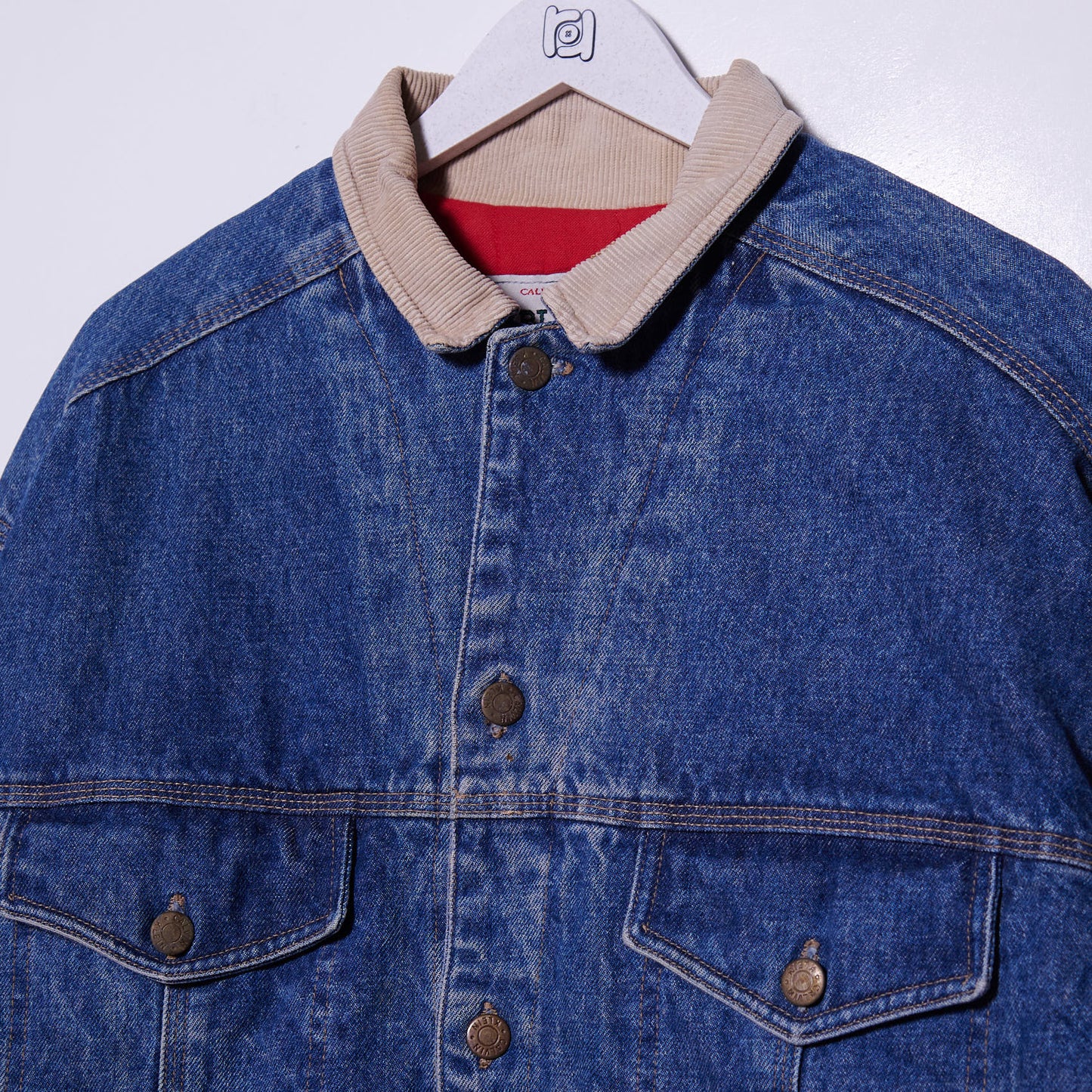Vintage Calvin Klein Blue Jeans Jacket Large